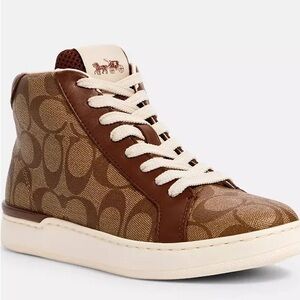 Coach Women’s Clip High Top Sneaker